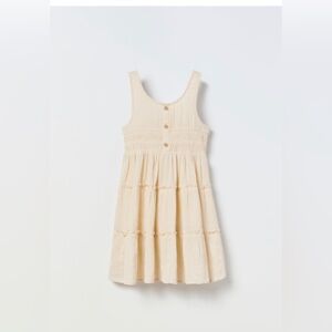 Zara Tiered linen blend dress 6238/249